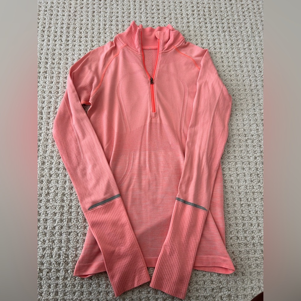 lululemon athletica Coral Long Sleeve Top
